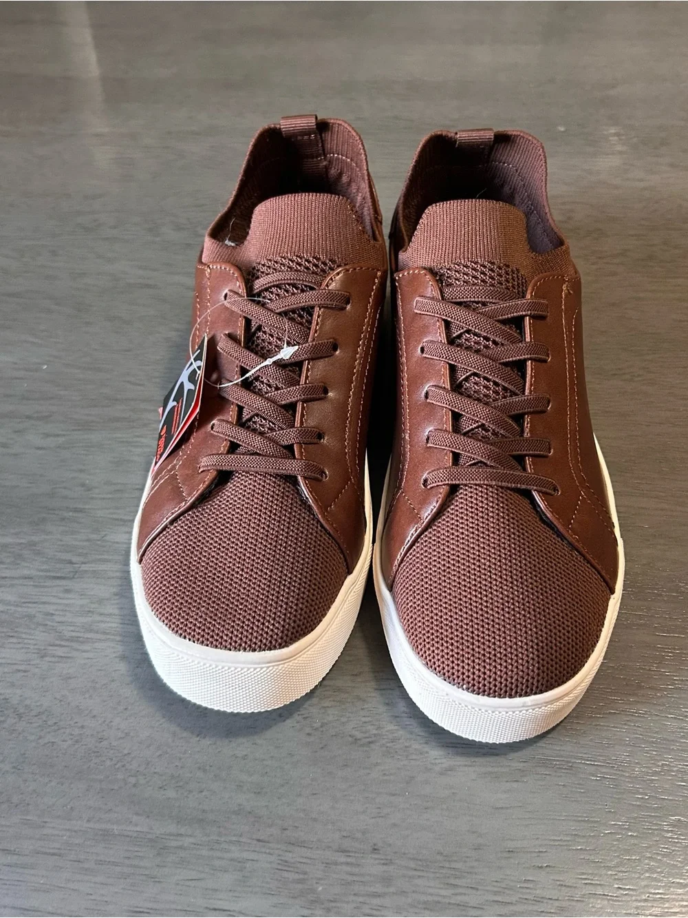 Deer Stags Dawson Jr Boys Brown Fashion Sneakers Size 5M NWT